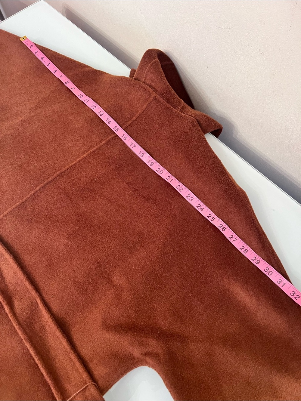 ZARA ZW Collection Limited Edition Wool Blend Belted Maxi Coat Brown L NWT - Picture 11 of 16